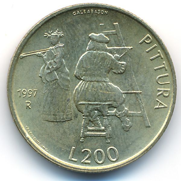 Сан-Марино, 200 лир (1997 г.)