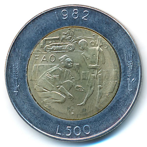 Сан-Марино, 500 лир (1982 г.)