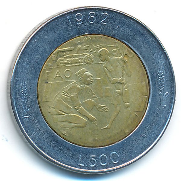Сан-Марино, 500 лир (1982 г.)