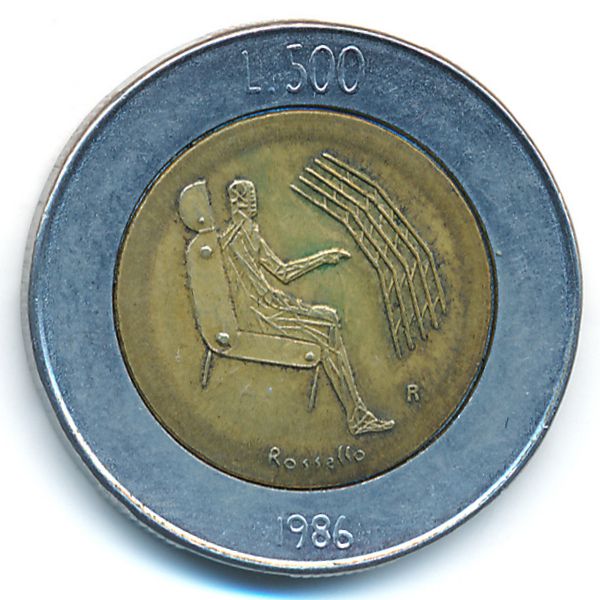 Сан-Марино, 500 лир (1986 г.)