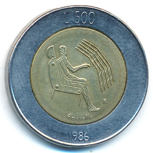 Сан-Марино, 500 лир (1986 г.)