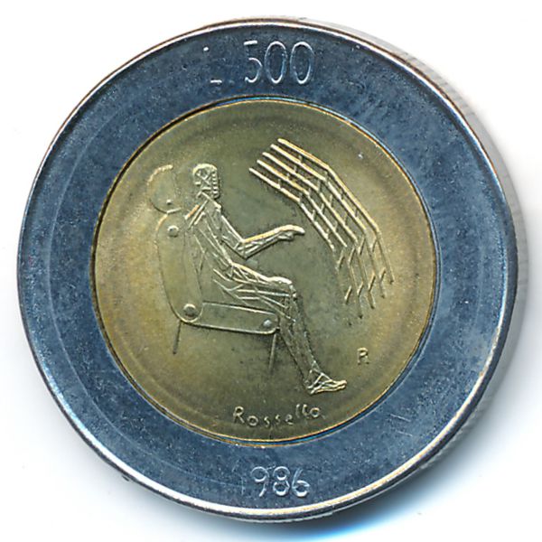 Сан-Марино, 500 лир (1986 г.)