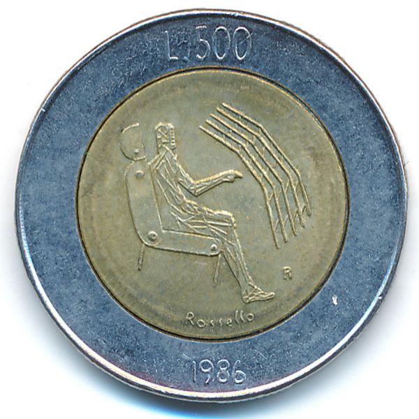 Сан-Марино, 500 лир (1986 г.)