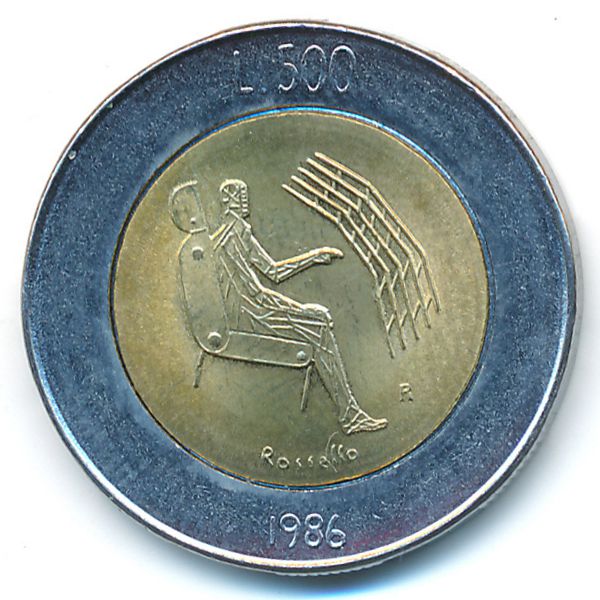 Сан-Марино, 500 лир (1986 г.)