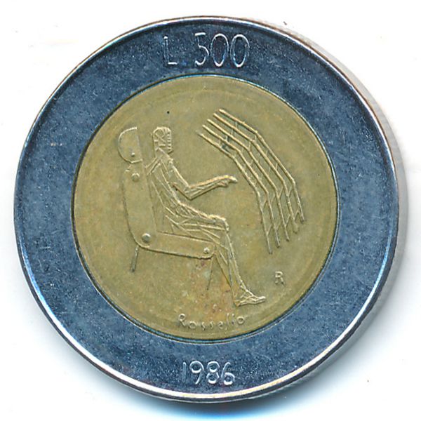 Сан-Марино, 500 лир (1986 г.)