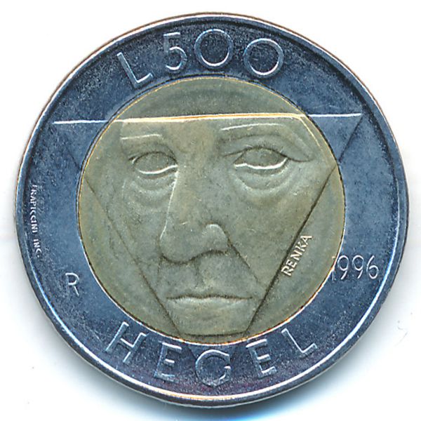 Сан-Марино, 500 лир (1996 г.)