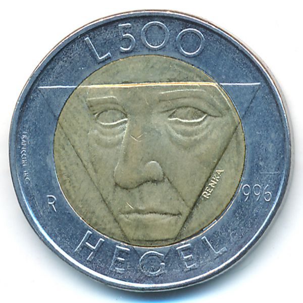 Сан-Марино, 500 лир (1996 г.)