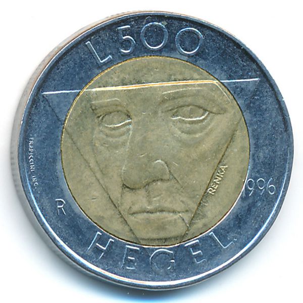 Сан-Марино, 500 лир (1996 г.)