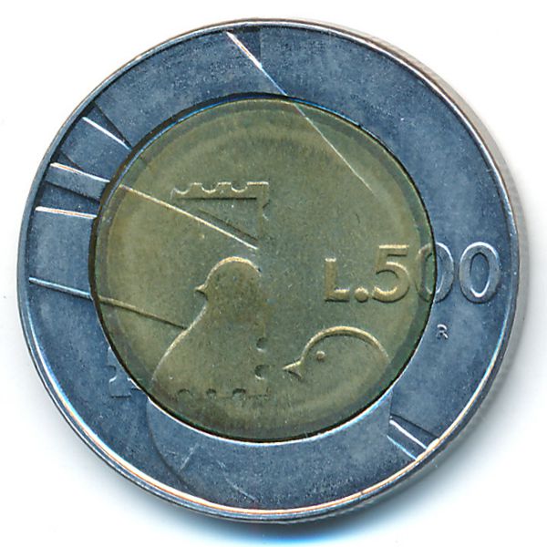 Сан-Марино, 500 лир (1990 г.)