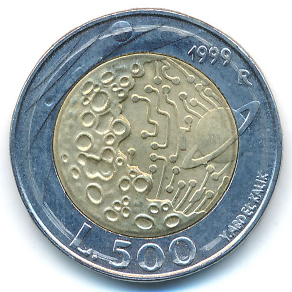 Сан-Марино, 500 лир (1999 г.)