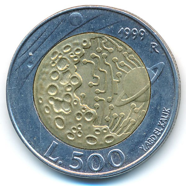 Сан-Марино, 500 лир (1999 г.)
