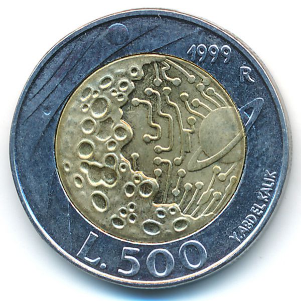 Сан-Марино, 500 лир (1999 г.)