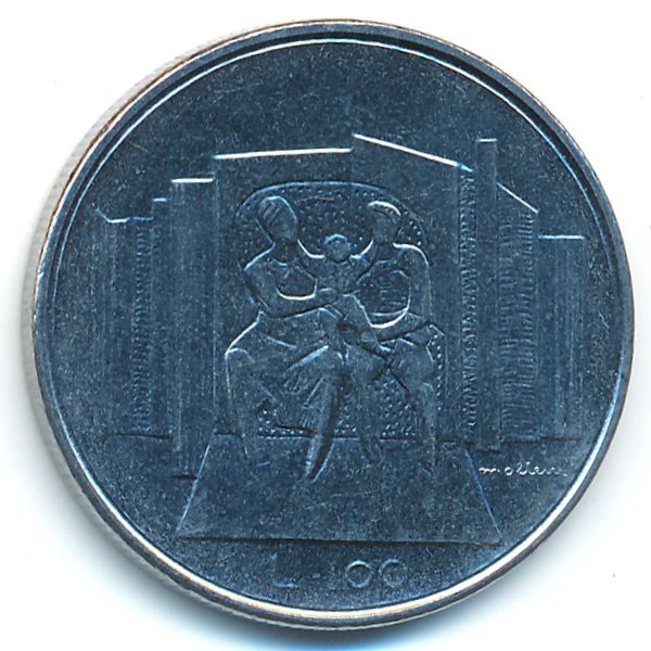 Сан-Марино, 100 лир (1976 г.)