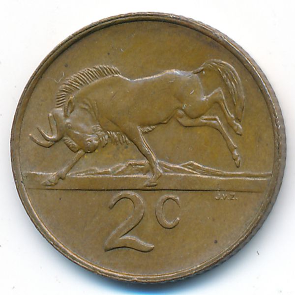 ЮАР, 2 цента (1983 г.)