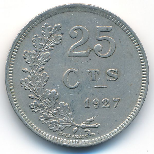 Люксембург, 25 сентим (1927 г.)