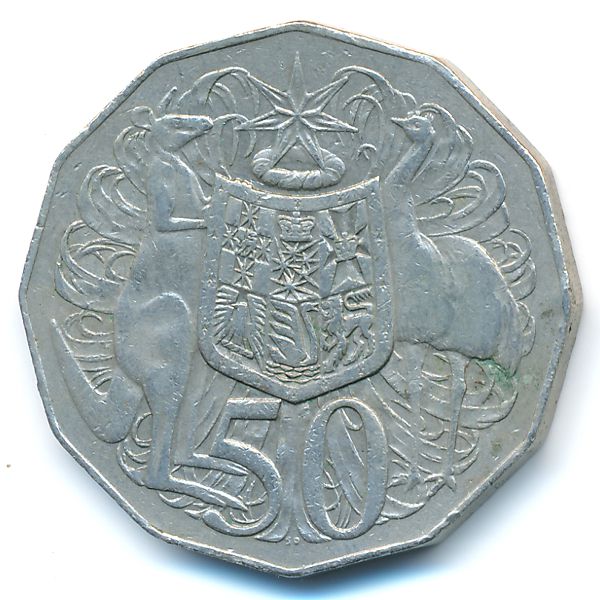 Австралия, 50 центов (1969 г.)