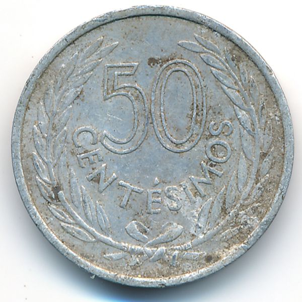 Уругвай, 50 сентесимо (1965 г.)