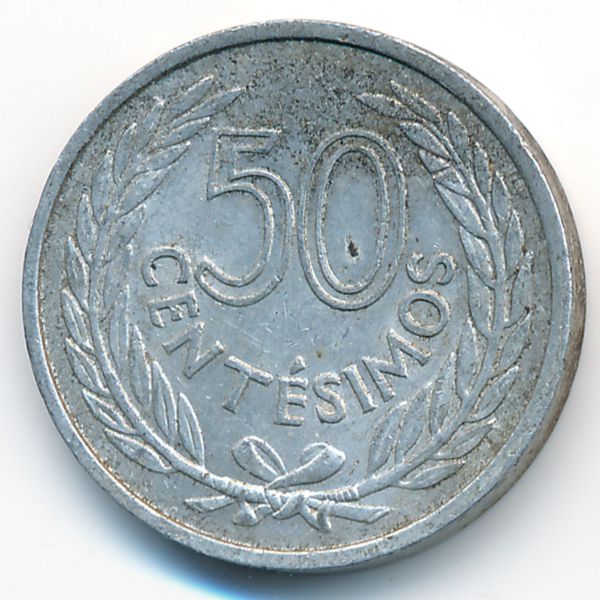 Уругвай, 50 сентесимо (1965 г.)