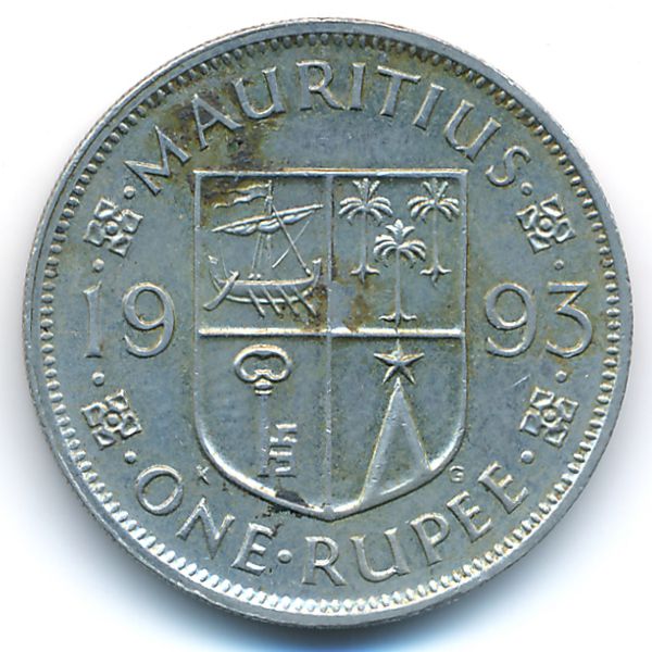 Маврикий, 1 рупия (1993 г.)