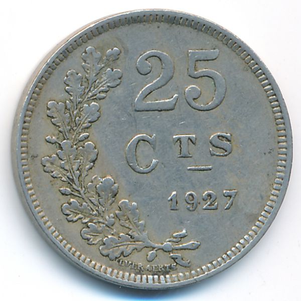 Люксембург, 25 сентим (1927 г.)