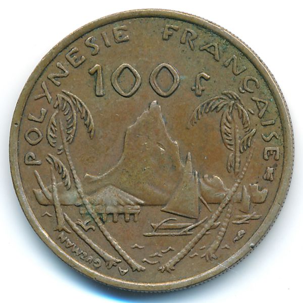 Французская Полинезия, 100 франков (1995 г.)