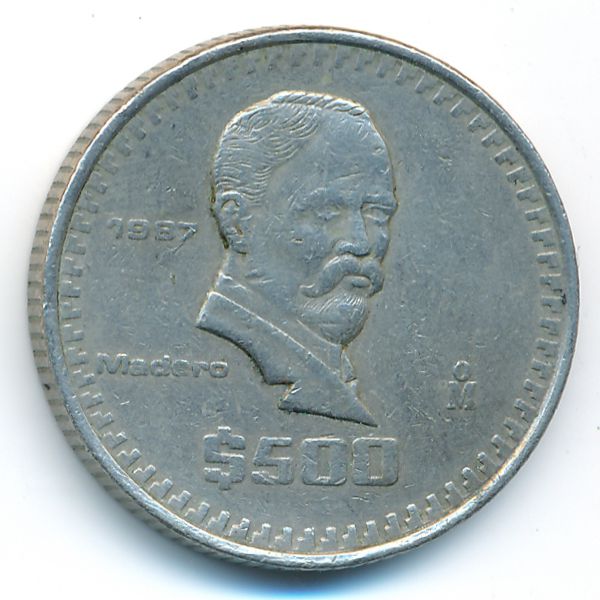 Мексика, 500 песо (1987 г.)