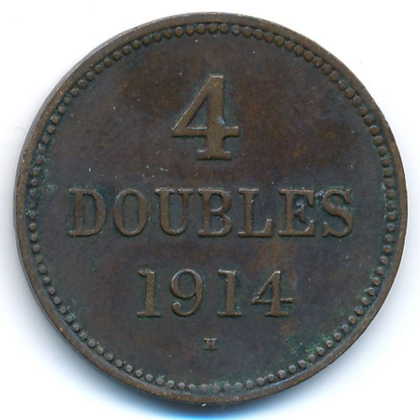 Гернси, 4 дубля (1914 г.)