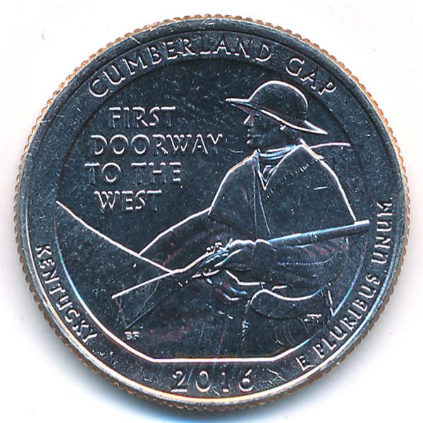 США, 1/4 доллара (2016 г.)