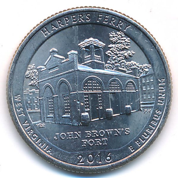 США, 1/4 доллара (2016 г.)