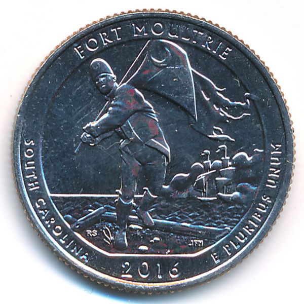 США, 1/4 доллара (2016 г.)