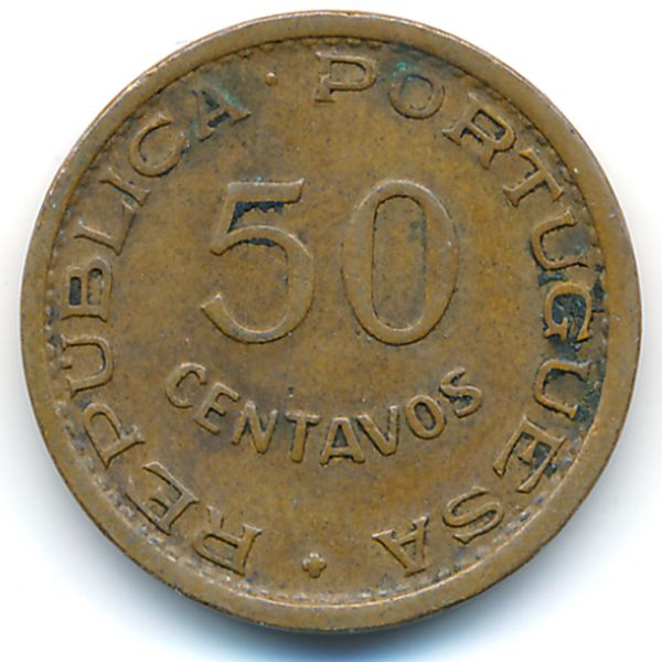 Ангола, 50 сентаво (1954 г.)