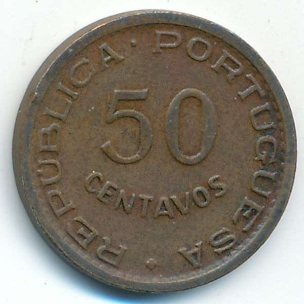 Ангола, 50 сентаво (1954 г.)