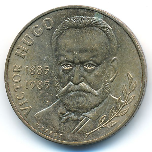 Франция, 10 франков (1985 г.)