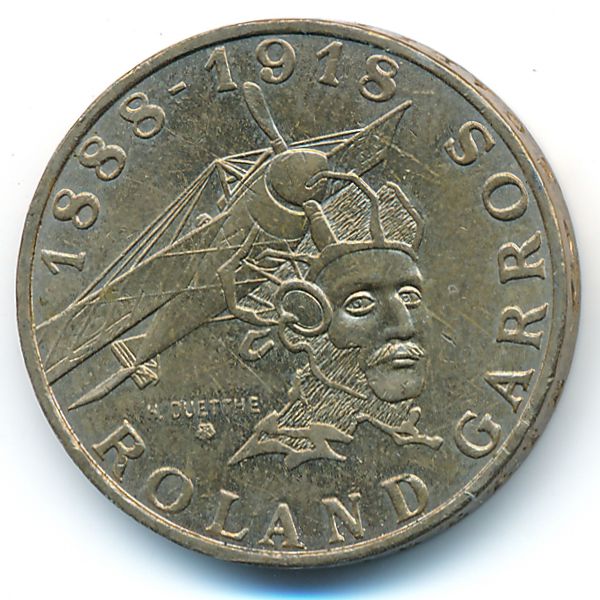 Франция, 10 франков (1988 г.)