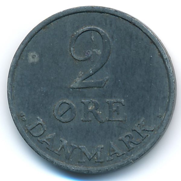 Дания, 2 эре (1950 г.)
