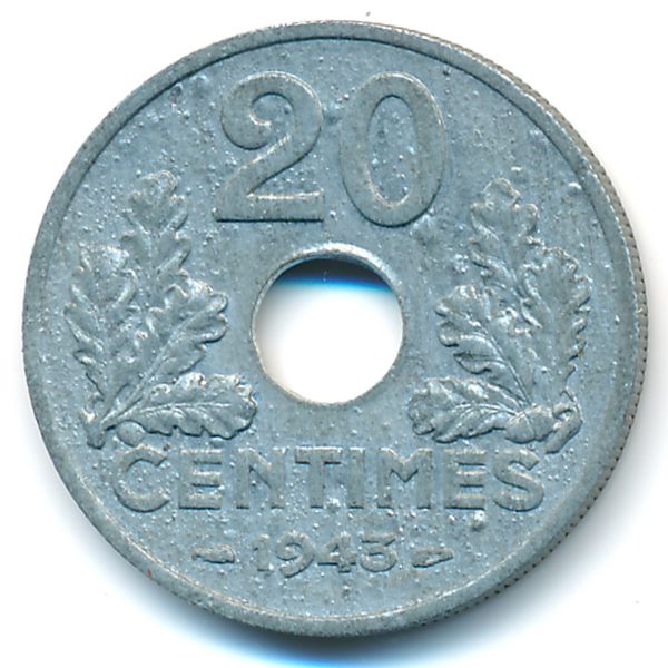 Бельгия, 25 сентим (1946 г.)