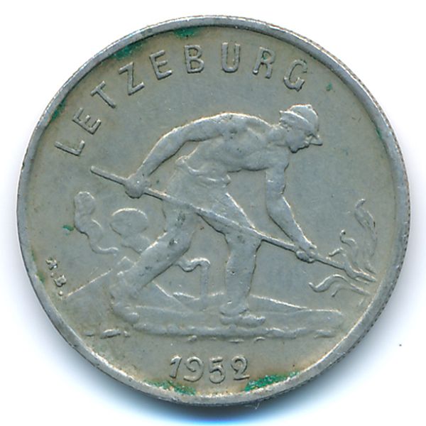 Люксембург, 1 франк (1952 г.)