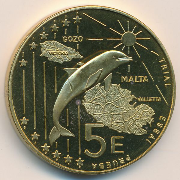 Мальта, 5 евро (2004 г.)
