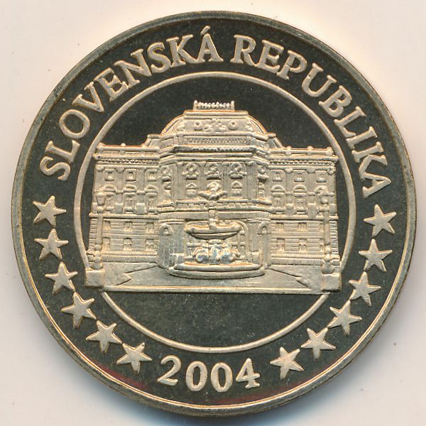 Словакия., 5 евро (2004 г.)