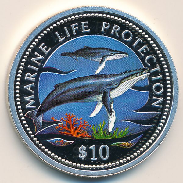 Намибия, 10 долларов (1998 г.)