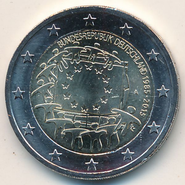 Германия, 2 евро (2015 г.)
