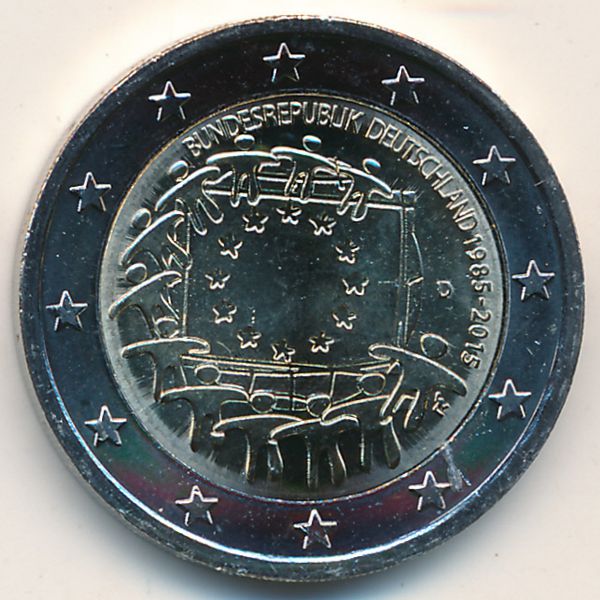 Германия, 2 евро (2015 г.)