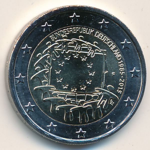 Германия, 2 евро (2015 г.)