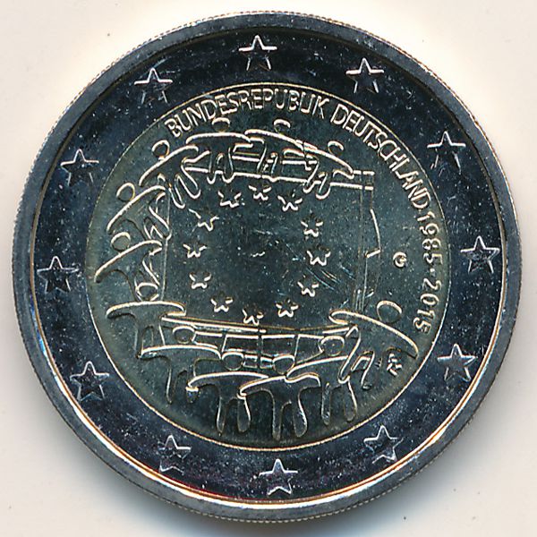 Германия, 2 евро (2015 г.)
