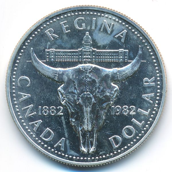 Канада, 1 доллар (1982 г.)