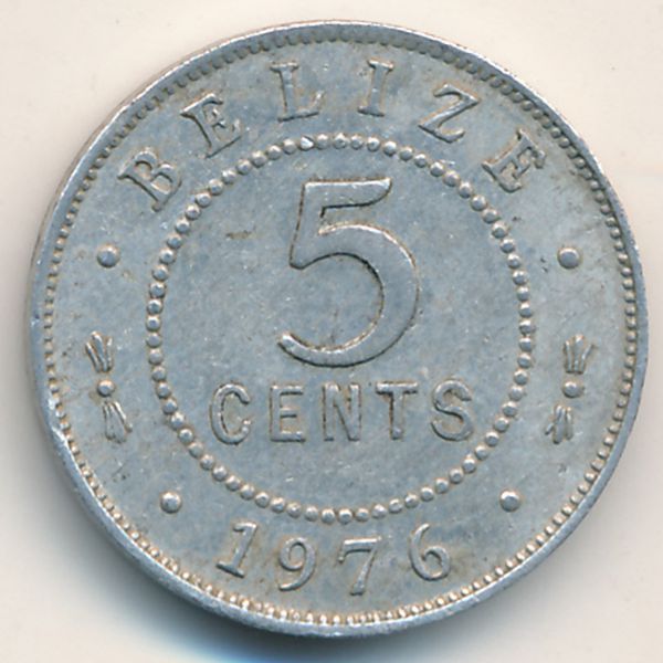 Белиз, 5 центов (1976 г.)