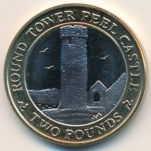 Остров Мэн, 2 фунта (2009 г.)