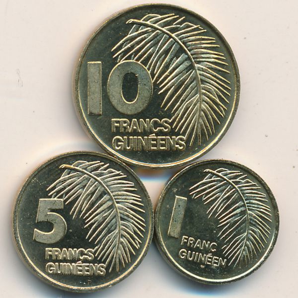 Гвинея, Набор монет (1985 г.)