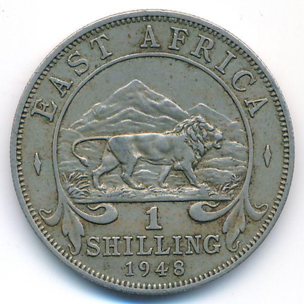 Восточная Африка, 1 шиллинг (1948 г.)