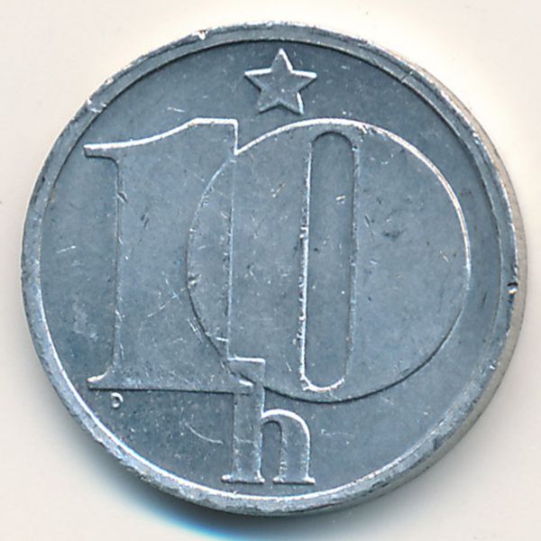 Чехословакия, 10 гелеров (1982 г.)